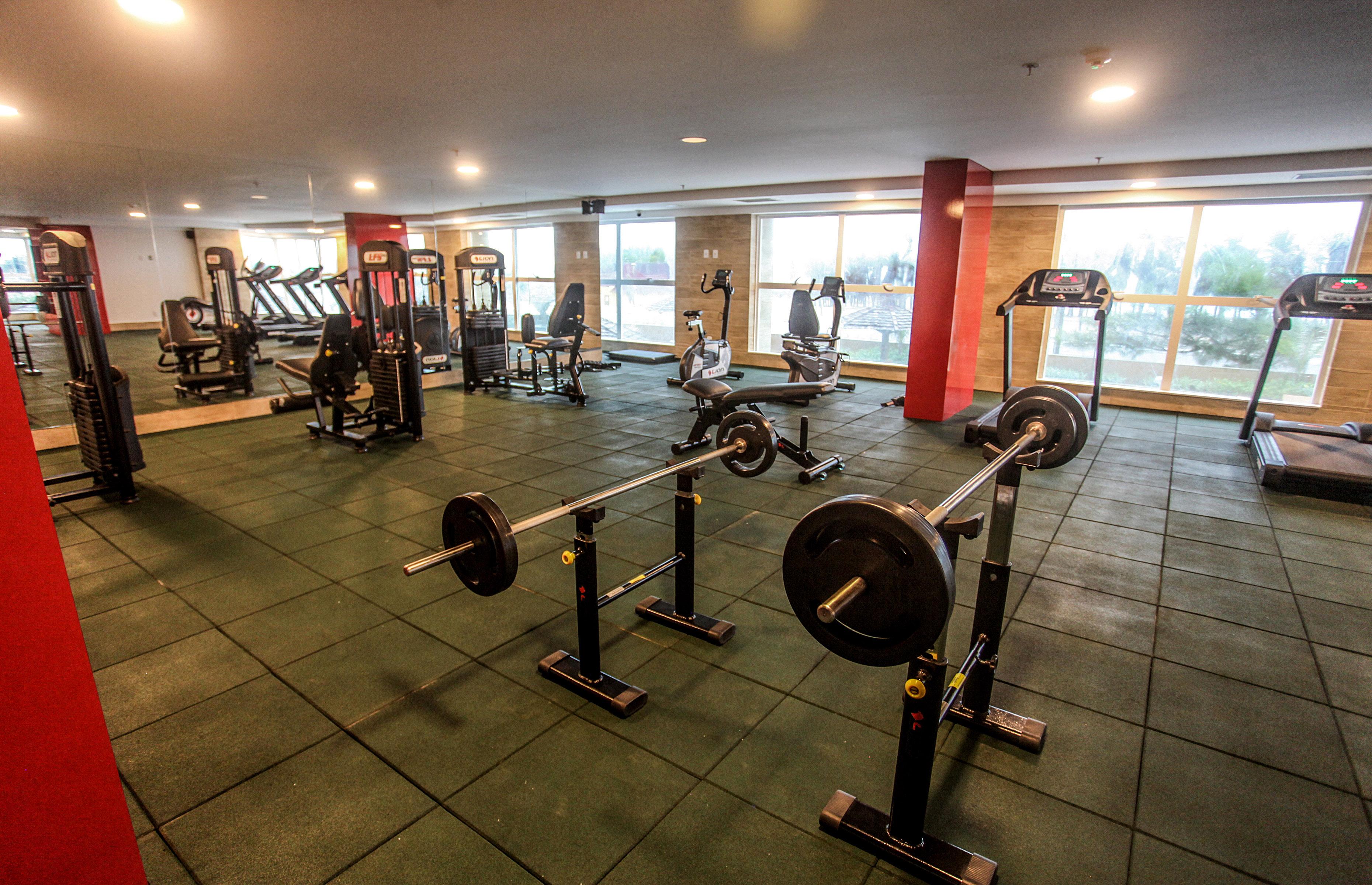 Gran Mareiro Hotel Fortaleza  Luaran gambar A gym in India