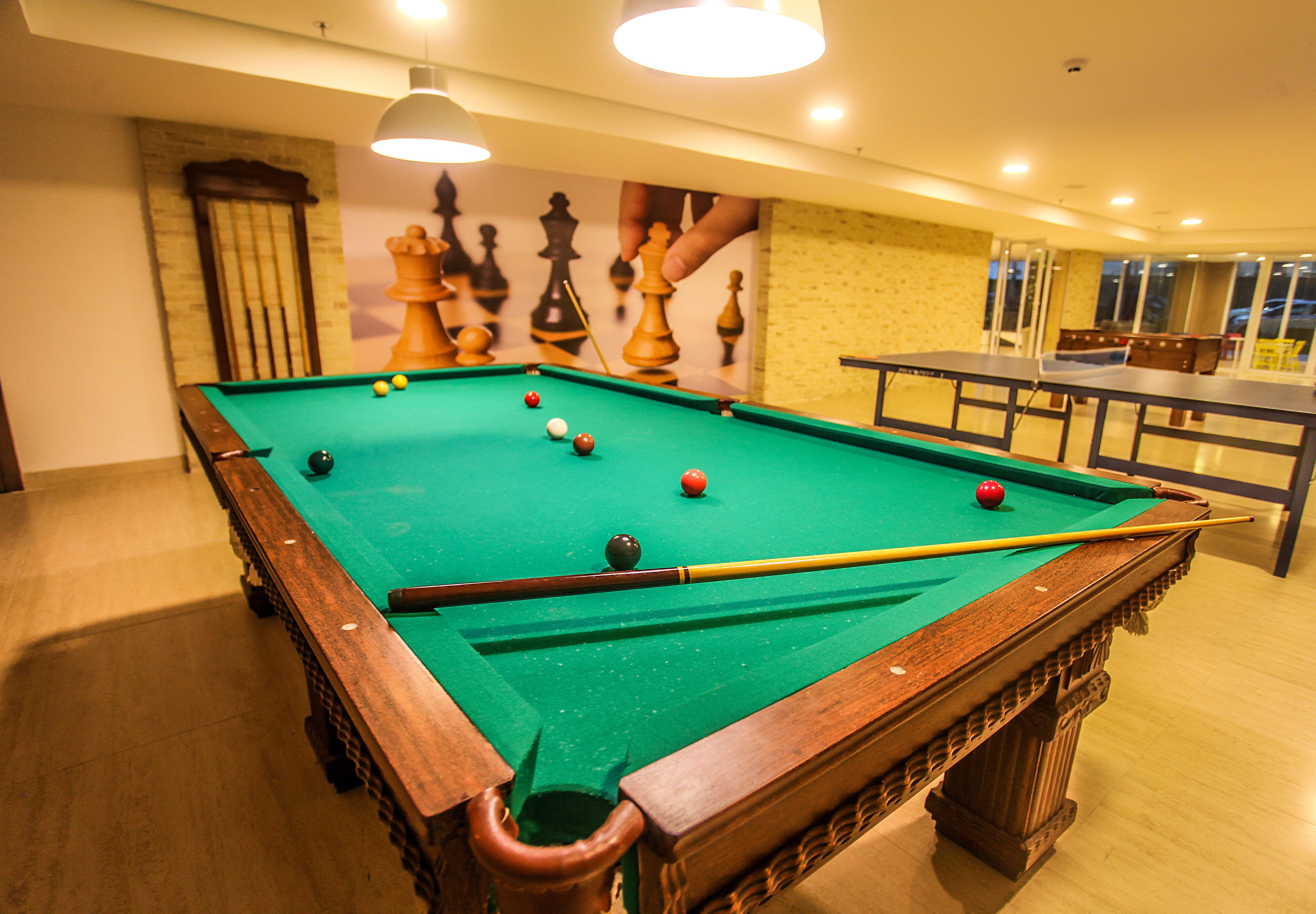 Gran Mareiro Hotel Fortaleza  Luaran gambar A pool table